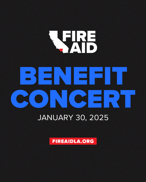 FireAid LA Benefit Concert - Update article thumbnail image