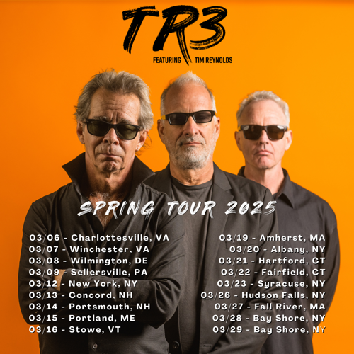 TR3 Announces March 2025 Tour article thumbnail image